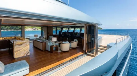 Catamaran Explorer Yacht Saloon