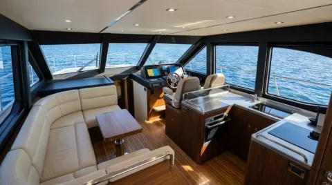 Catamaran Motor Yacht Helm